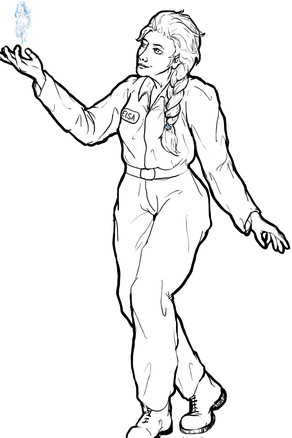 Linework (transparent), full-body