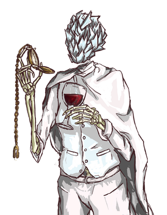 Flat shading, full body